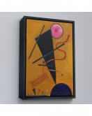 Çerçeveli Vasily Kandinsky Beruhrung İletişim Tablosu-7487