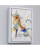 Çerçeveli Wassily Kandinsky Gewebe Tablo-7493