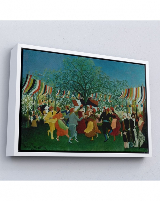 Çerçeveli Henri Rousseau Bağımsızlığın 100. Yıl Kutlamaları Tablo-7043