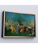 Çerçeveli Henri Rousseau Bağımsızlığın 100. Yıl Kutlamaları Tablo-7043