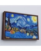 Çerçeveli Vincent Van Gogh - Yıldızlı Geceler Tablo - Starry Night-7172