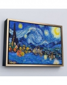 Çerçeveli Vincent Van Gogh - Yıldızlı Geceler Tablo - Starry Night-7172