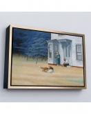 Çerçeveli Edward Hopper - Cape Cod Akşamı Tablo-7061