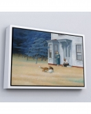 Çerçeveli Edward Hopper - Cape Cod Akşamı Tablo-7061