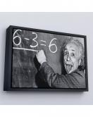 Çerçeveli Albert Einstein Tablosu-7246