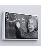 Çerçeveli Albert Einstein Tablosu-7246