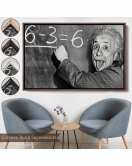 Çerçeveli Albert Einstein Tablosu-7246