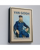 Çerçeveli Vincent Van Gogh – Postacı Joseph Roulin’İn Portresi Tablo-8051