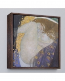 Çerçeveli Gustav Klimt'İn Danae Tablosu-8318