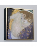 Çerçeveli Gustav Klimt'İn Danae Tablosu-8318