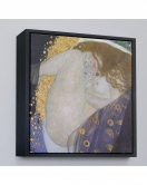 Çerçeveli Gustav Klimt'İn Danae Tablosu-8318