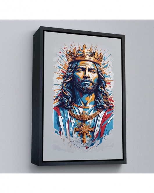 Çerçeveli Hz İsa Tablosu - Jesus-7927