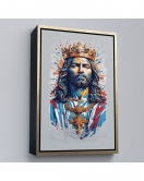 Çerçeveli Hz İsa Tablosu - Jesus-7927