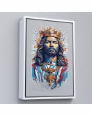 Çerçeveli Hz İsa Tablosu - Jesus-7927