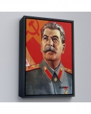 Çerçeveli Joseph Stalin Rusya Ve Sovyetler Birliği Sscb Tablo-7683