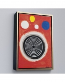 Çerçeveli Alexander Calder - Eşmerkezli Bulutsu Tablo - Concentric Nebula-8103