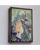 Çerçeveli Gustav Klimt - Bebek Beşiği Tablo - Baby Cradle-8073