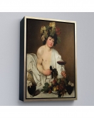 Çerçeveli Caravaggio - Bacchus Tablo-8074