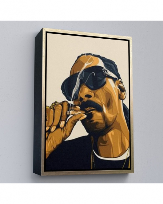 Çerçeveli Snoop Dogg Tablo-7840