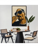 Çerçeveli Snoop Dogg Tablo-7840