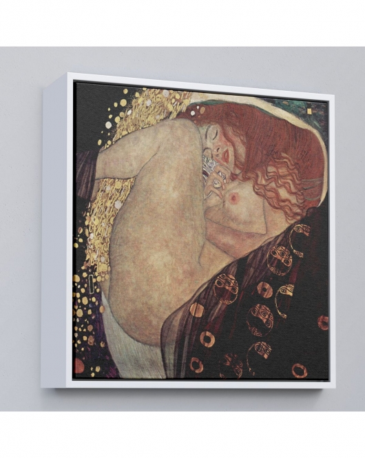 Çerçeveli Gustav Klimt Danae Tablosu-8340