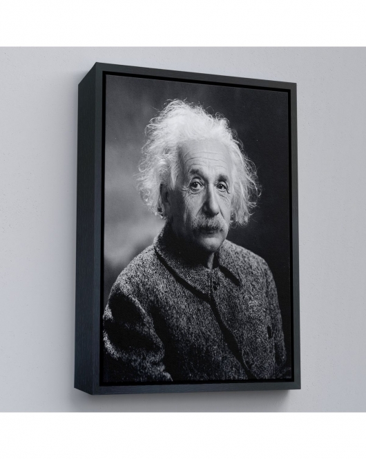 Çerçeveli Albert Einstein Tablo-7845