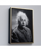 Çerçeveli Albert Einstein Tablo-7845