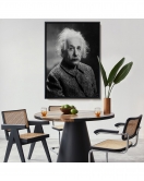 Çerçeveli Albert Einstein Tablo-7845