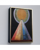 Çerçeveli Hilma Af Klint - Altarpiece, Grup X, Sayı 1 Tablosu-8058