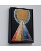 Çerçeveli Hilma Af Klint - Altarpiece, Grup X, Sayı 1 Tablosu-8058