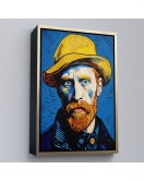 Çerçeveli Vincent Van Gogh Portre Tablosu-7752