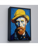 Çerçeveli Vincent Van Gogh Portre Tablosu-7752