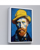 Çerçeveli Vincent Van Gogh Portre Tablosu-7752