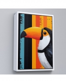 Çerçeveli Toucan Kuşu Tablo-7587