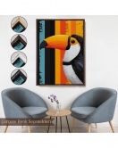 Çerçeveli Toucan Kuşu Tablo-7587