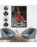 Çerçeveli Michael Jordan Smaç Tablosu-7736