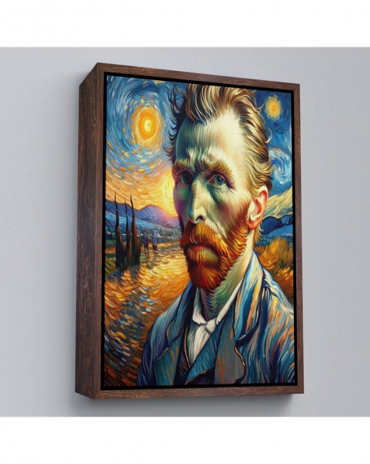 Çerçeveli Vincent Van Gogh Tablosu-7680