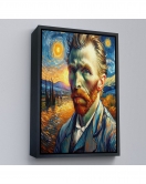 Çerçeveli Vincent Van Gogh Tablosu-7680