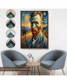 Çerçeveli Vincent Van Gogh Tablosu-7680