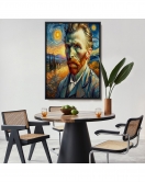 Çerçeveli Vincent Van Gogh Tablosu-7680