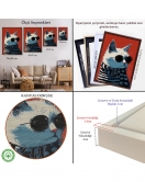 Çerçeveli Cool Kedi Tablo-7577