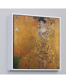 Çerçeveli Gustav Klimt Adele Bloch'Un Altın Kadın Tablosu-8324