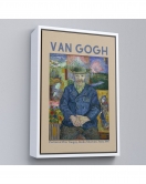 Çerçeveli Vincent Van Gogh - Bildnis'İn Babası Tanguy Tablo-8050