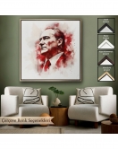 Çerçeveli Atatürk Tablosu-8332