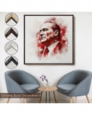 Çerçeveli Atatürk Tablosu-8332