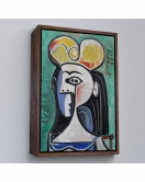 Çerçeveli Pablo Picasso - Jaqueline Roque Portre Tablosu-8087