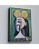 Çerçeveli Pablo Picasso - Jaqueline Roque Portre Tablosu-8087