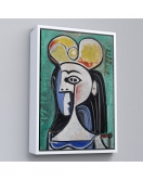 Çerçeveli Pablo Picasso - Jaqueline Roque Portre Tablosu-8087