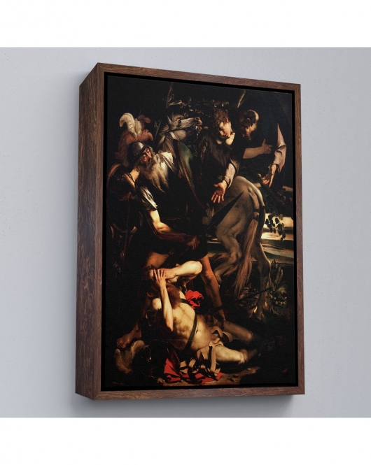 Çerçeveli Caravaggio - Aziz Paul'Un Dönüşümü Tablo - The Conversion Of Saint Paul-7423