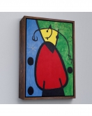 Çerçeveli Joan Miro - Suyut Kadın Tablosu-7299